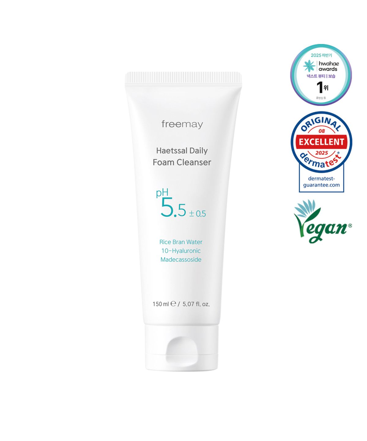 프리메이(FREEMAY) 프리메이 햇쌀 데일리 폼 클렌져 150ml