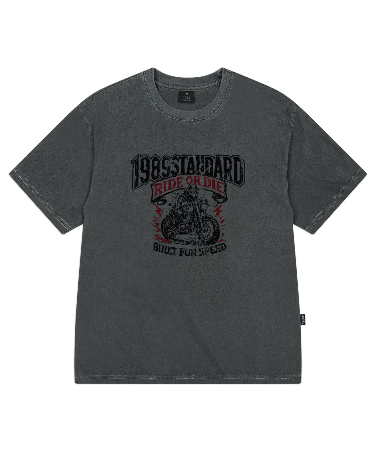 1989스탠다드(1989STANDARD) RIDER 1989 피그먼트 반소매 (SPSSTD-0262)