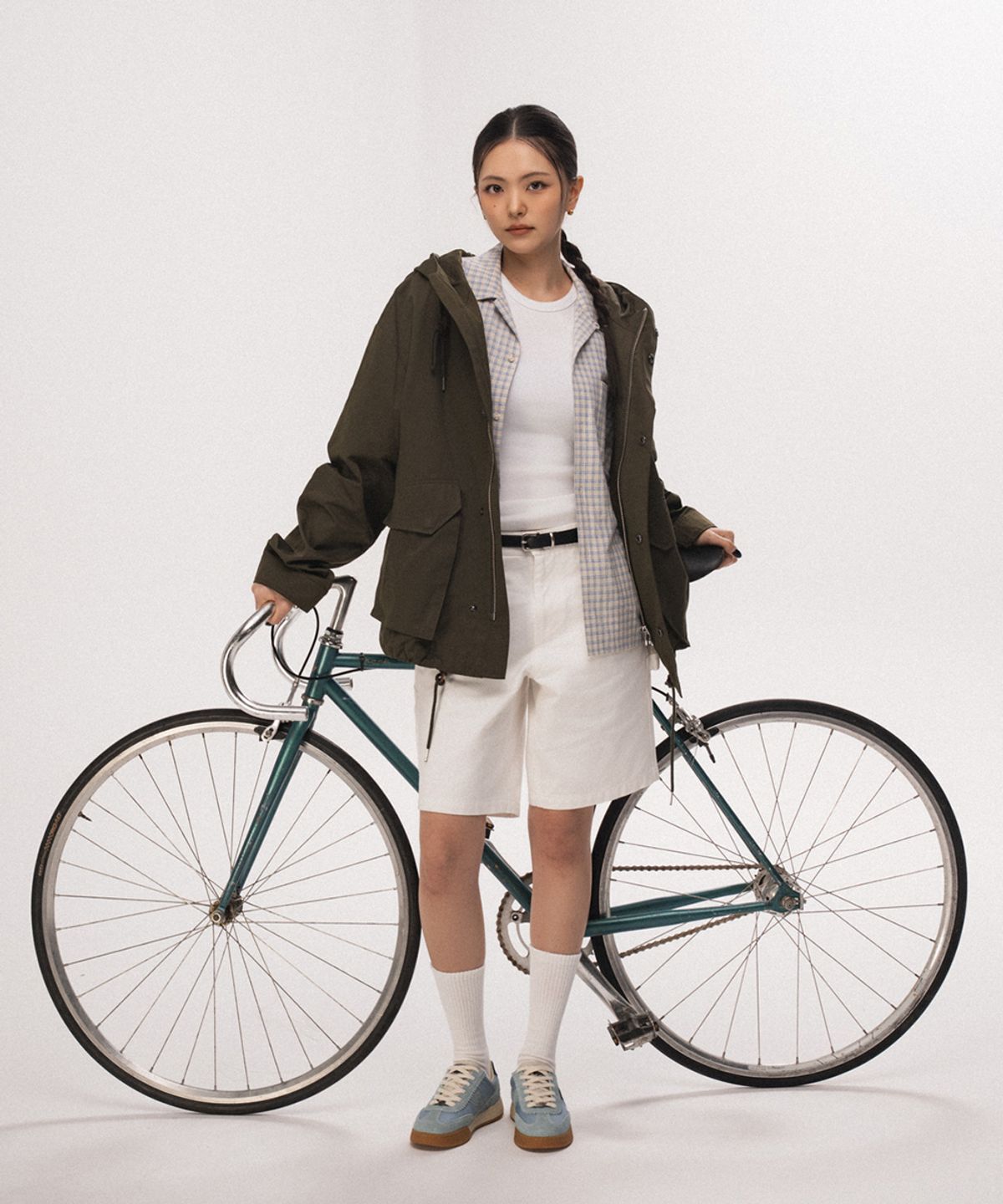 이피티(EPT) SHORT FISHTAIL JACKET (KHAKI)