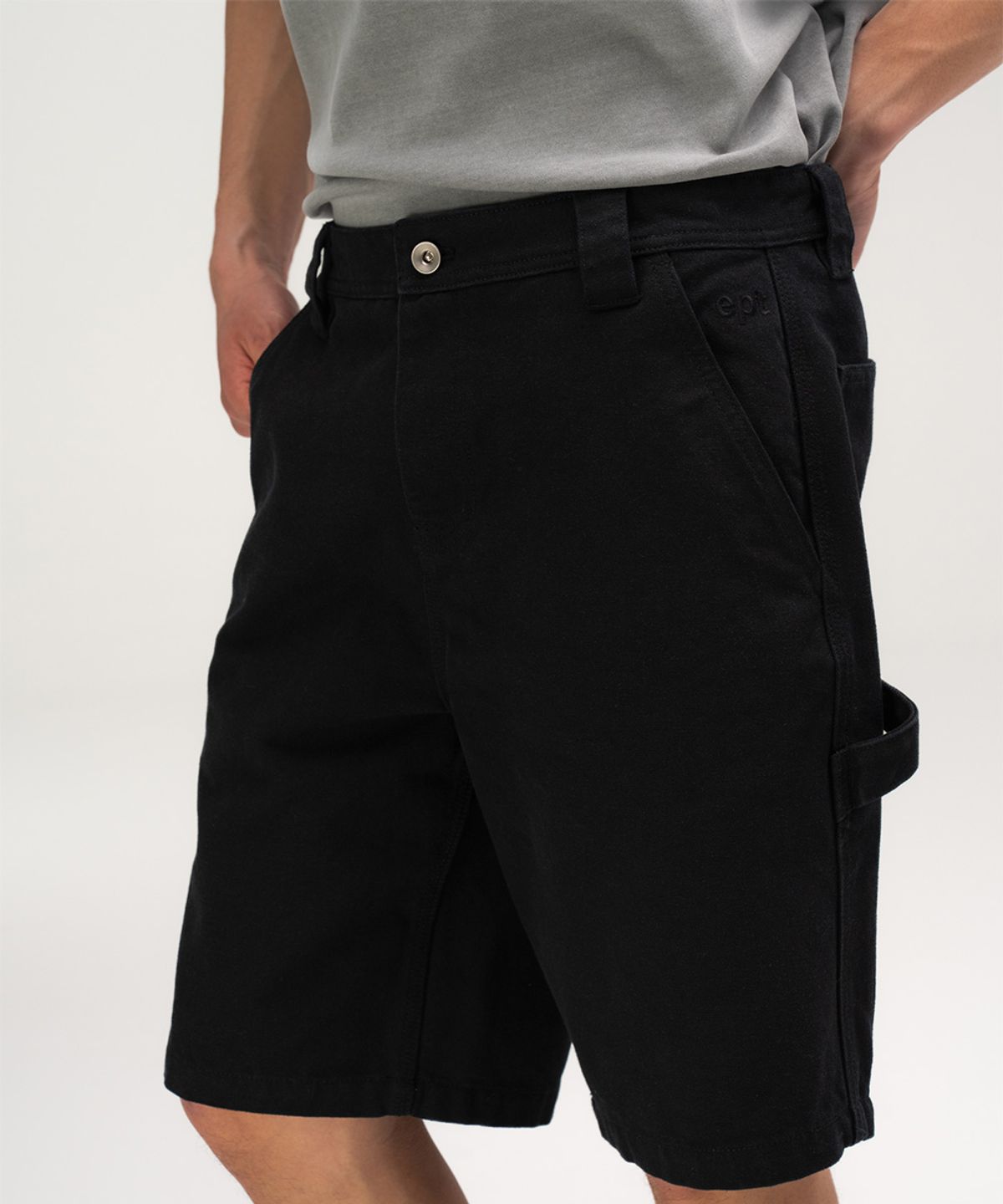 이피티(EPT) OXFORD WORK SHORTS (BLACK)
