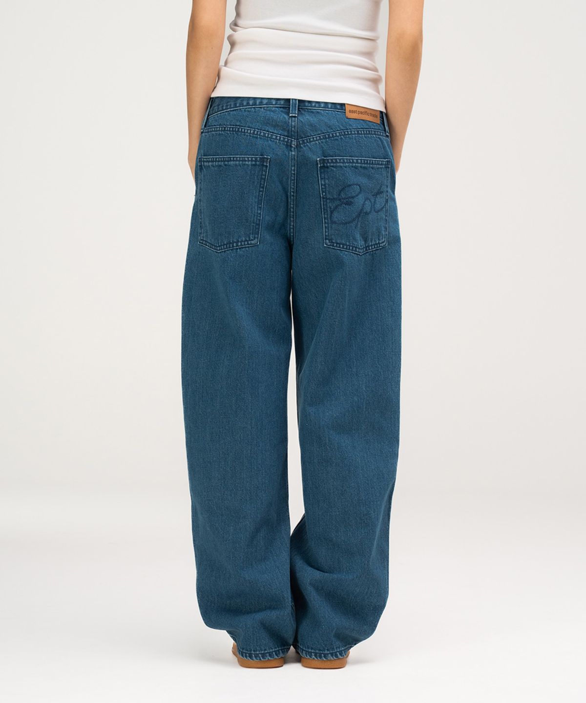 이피티(EPT) BAGGY DENIM PANTS (BLUE)