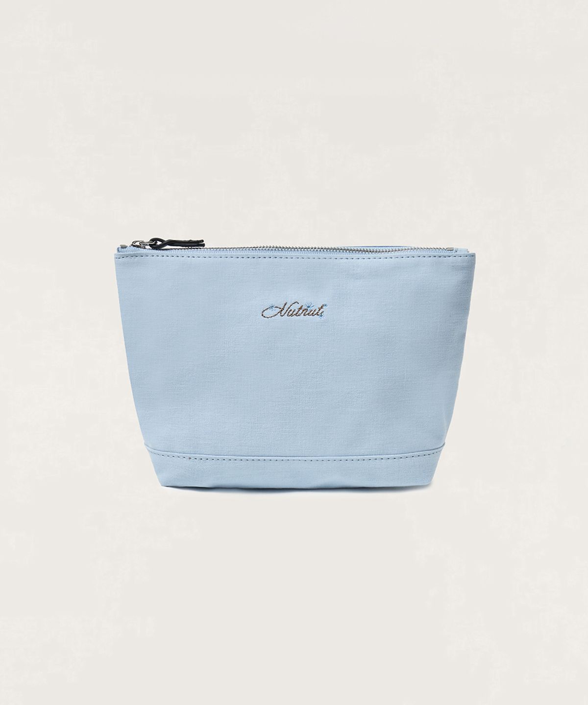 넛넛(NUTNUT) Nutnut Logo Pouch - LIGHT BLUE