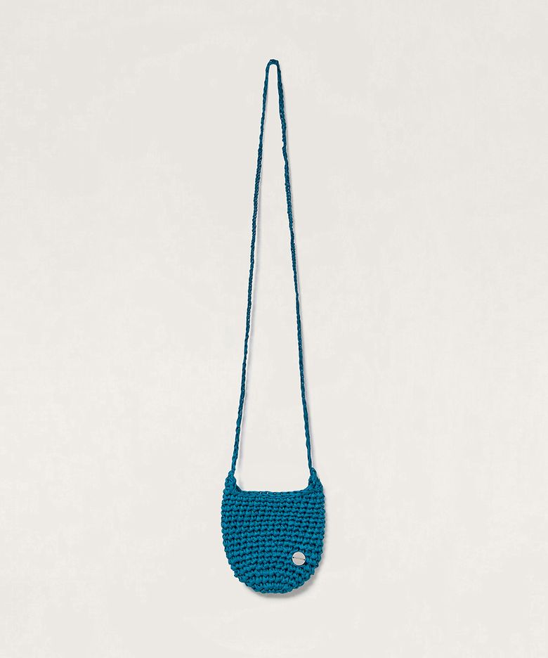 Mini Handmade Net Bag - BLUE
