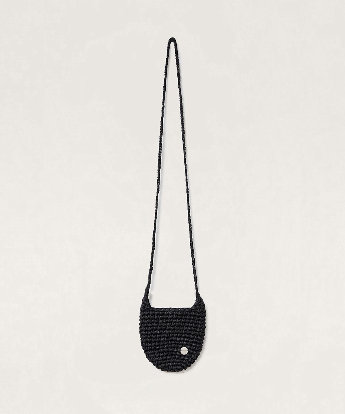 넛넛(NUTNUT) Mini Handmade Net Bag - BLACK