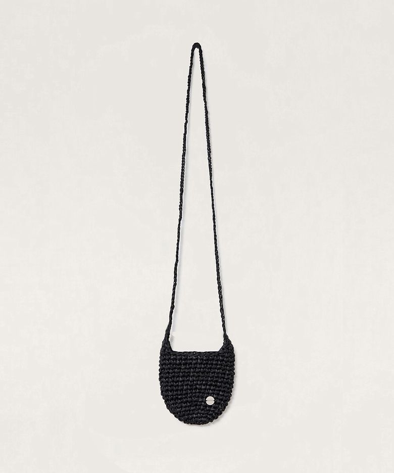 Mini Handmade Net Bag - BLACK
