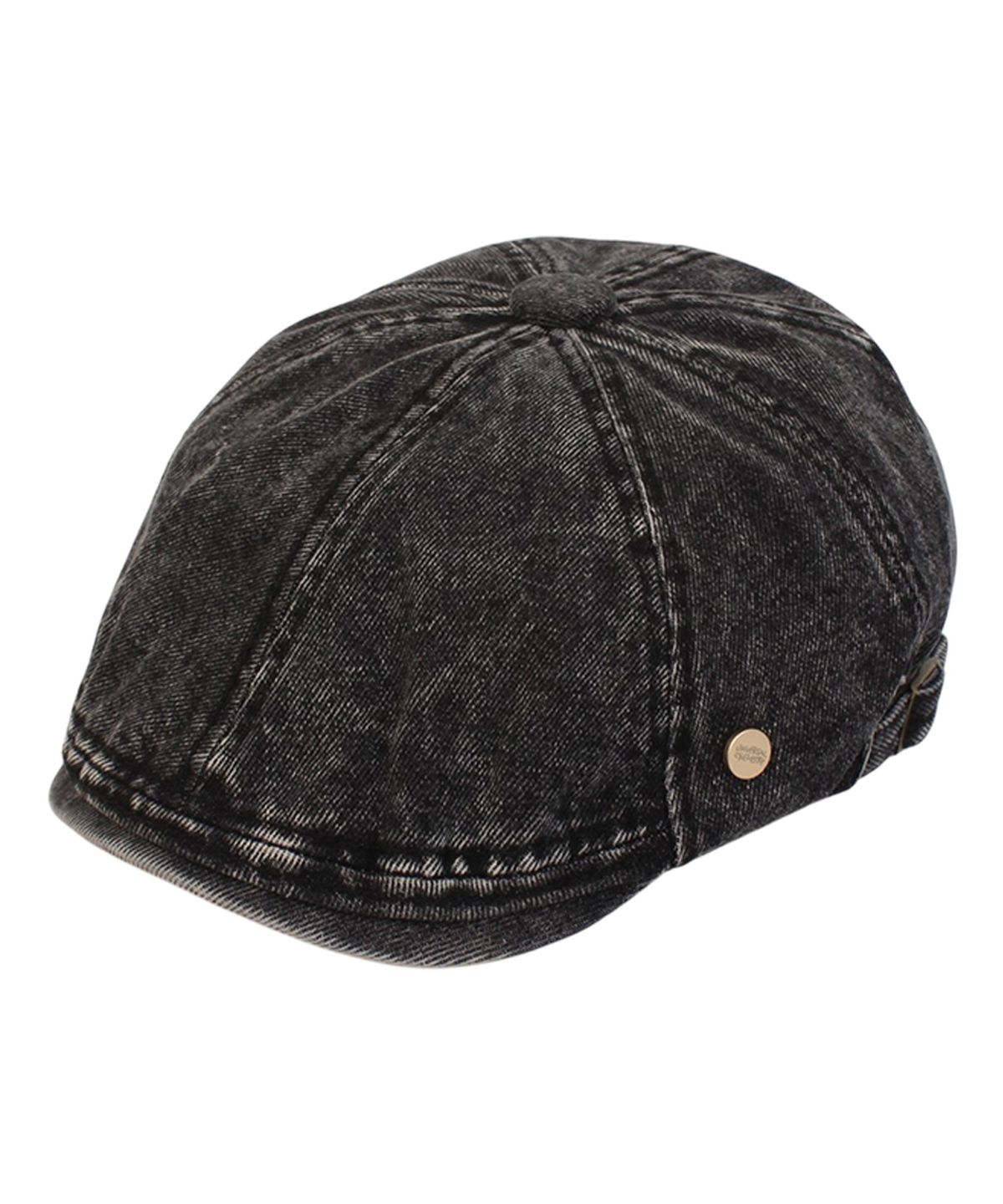 유니버셜 케미스트리(UNIVERSAL CHEMISTRY) Vintage Washing Black Denim Huntingcap 헌팅캡