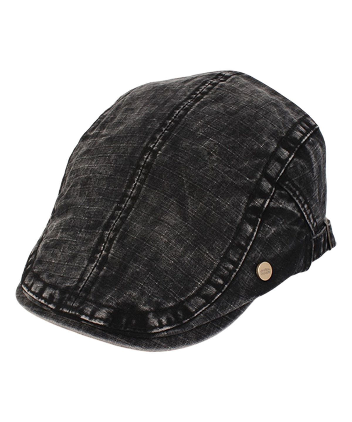 유니버셜 케미스트리(UNIVERSAL CHEMISTRY) Hard Washing Logo Black Huntingcap 헌팅캡