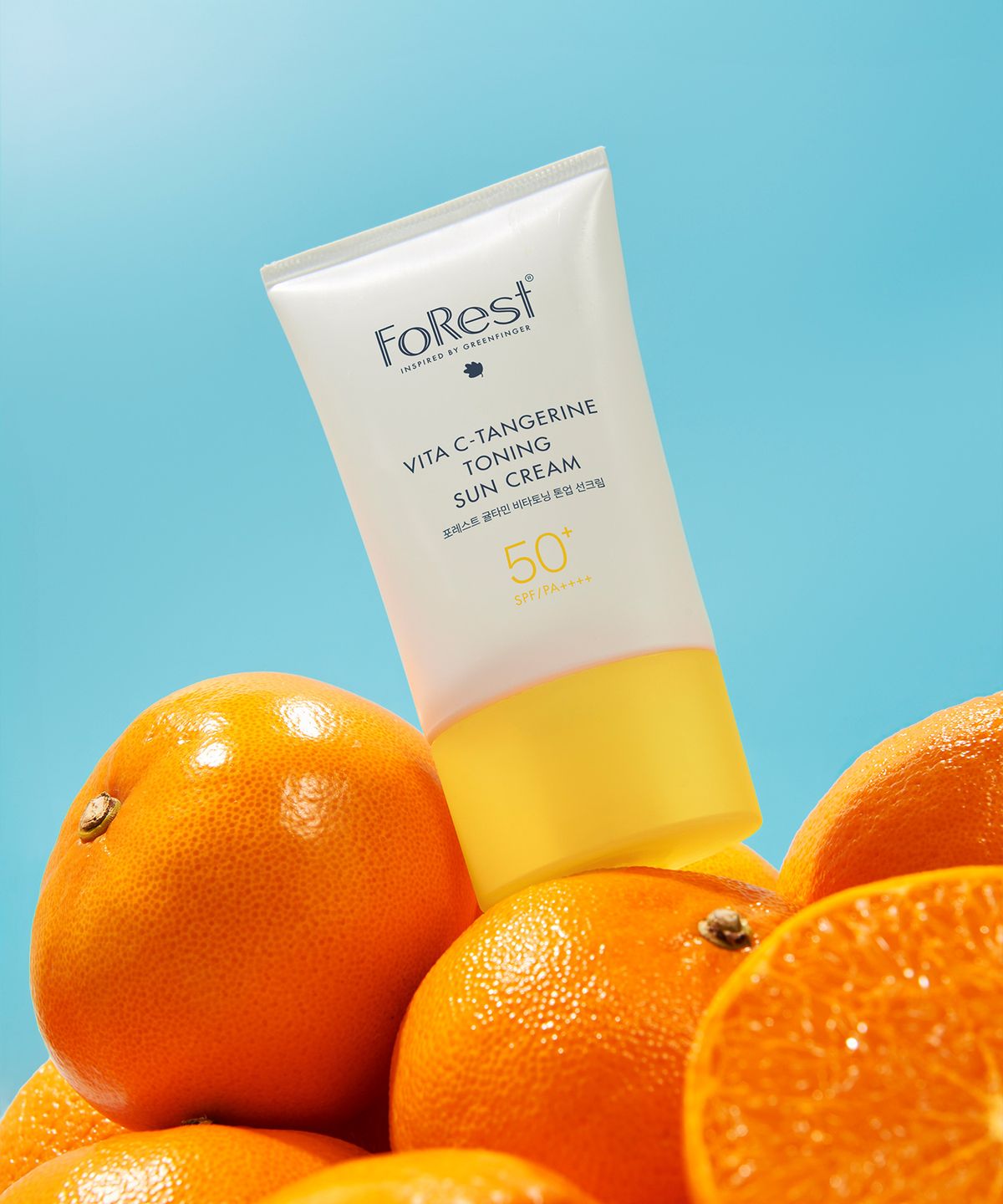 포레스트(FOREST) 귤타민 비타토닝 톤업 선크림 50ml