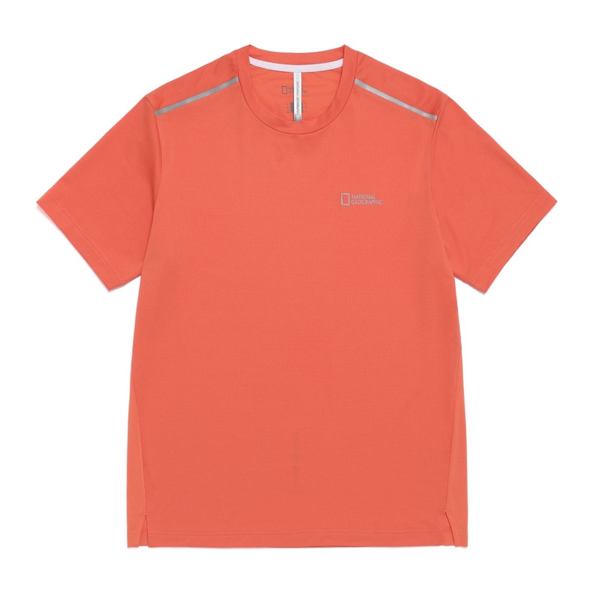 내셔널지오그래픽(NATIONALGEOGRAPHIC) N262UTS911 네이쳐 벤틸레이션 레귤러핏 티셔츠 BRIGHT ORANGE