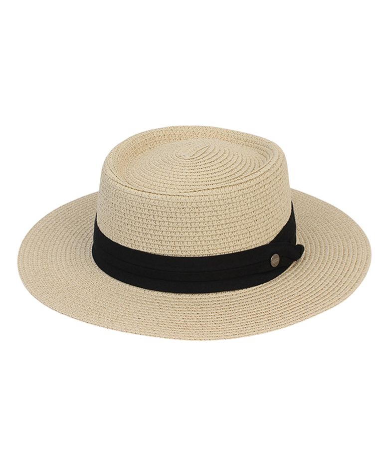 Sweet BK line Beige Panama Hat 파나마햇