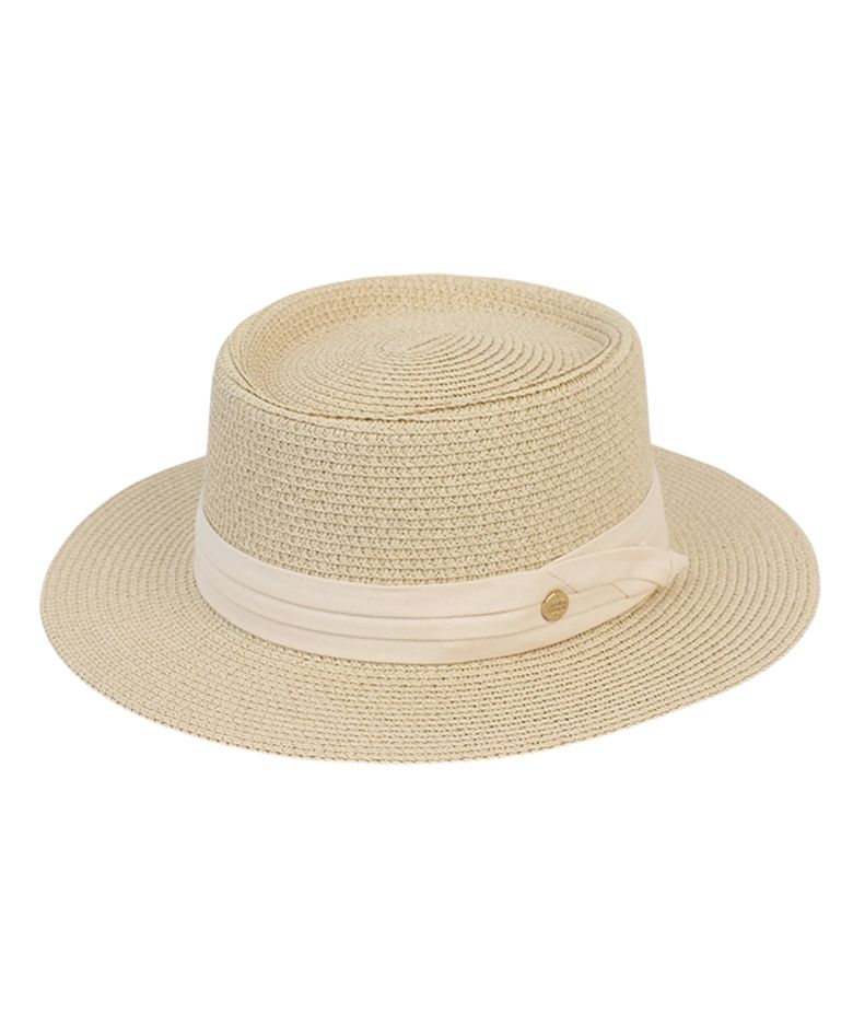 Sweet BG line Beige Panama Hat 파나마햇