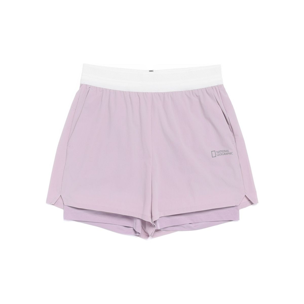 내셔널지오그래픽(NATIONALGEOGRAPHIC) N262WHP270 여성 네이쳐 4부 쇼츠 LAVENDER