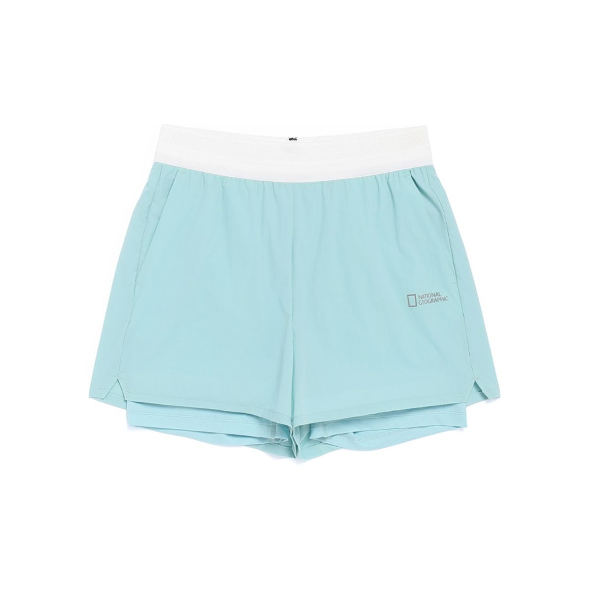 내셔널지오그래픽(NATIONALGEOGRAPHIC) N262WHP270 여성 네이쳐 4부 쇼츠 DUSTY BLUE