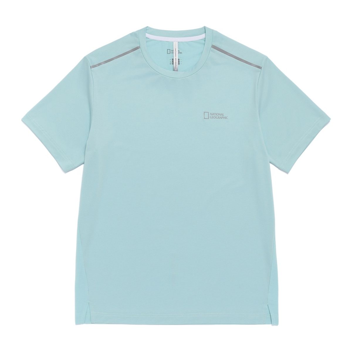내셔널지오그래픽(NATIONALGEOGRAPHIC) N262UTS911 네이쳐 벤틸레이션 레귤러핏 티셔츠 DUSTY BLUE