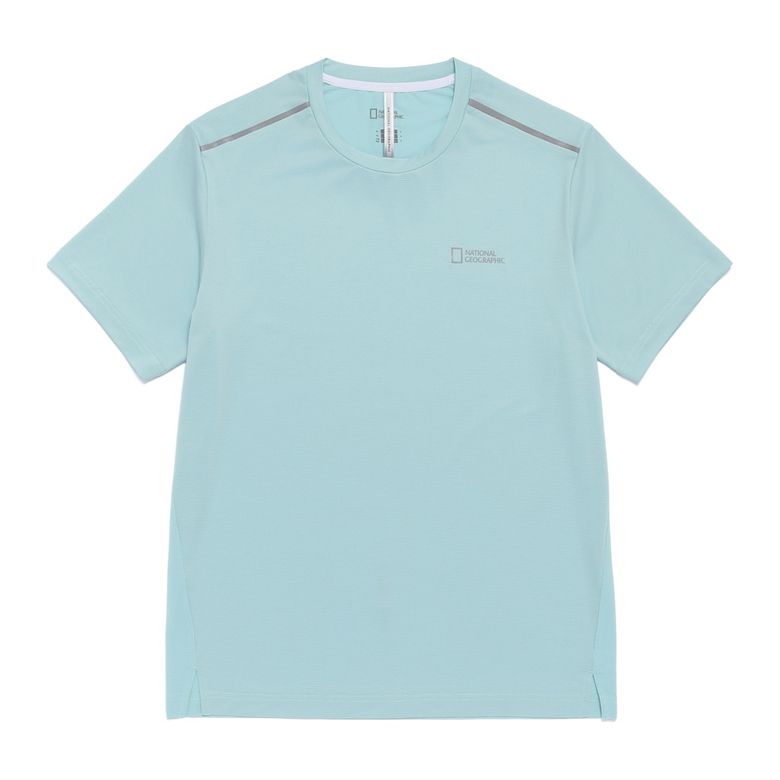 N262UTS911 네이쳐 벤틸레이션 레귤러핏 티셔츠 DUSTY BLUE