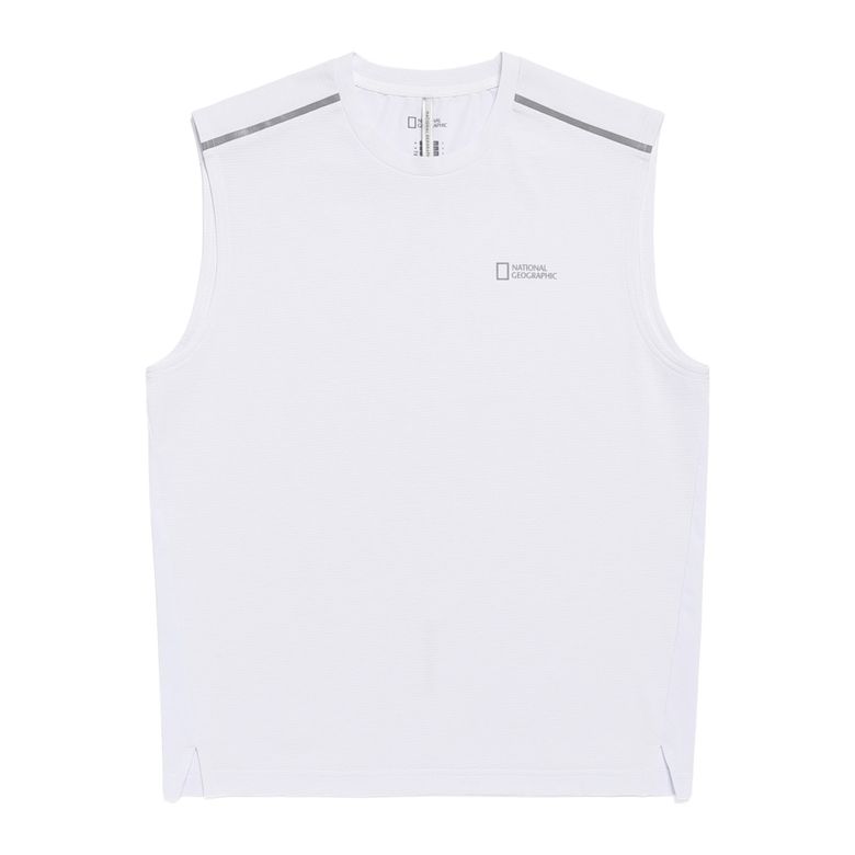 N262MTS260 네이쳐 벤틸레이션 레귤러핏 슬리브리스 WHITE