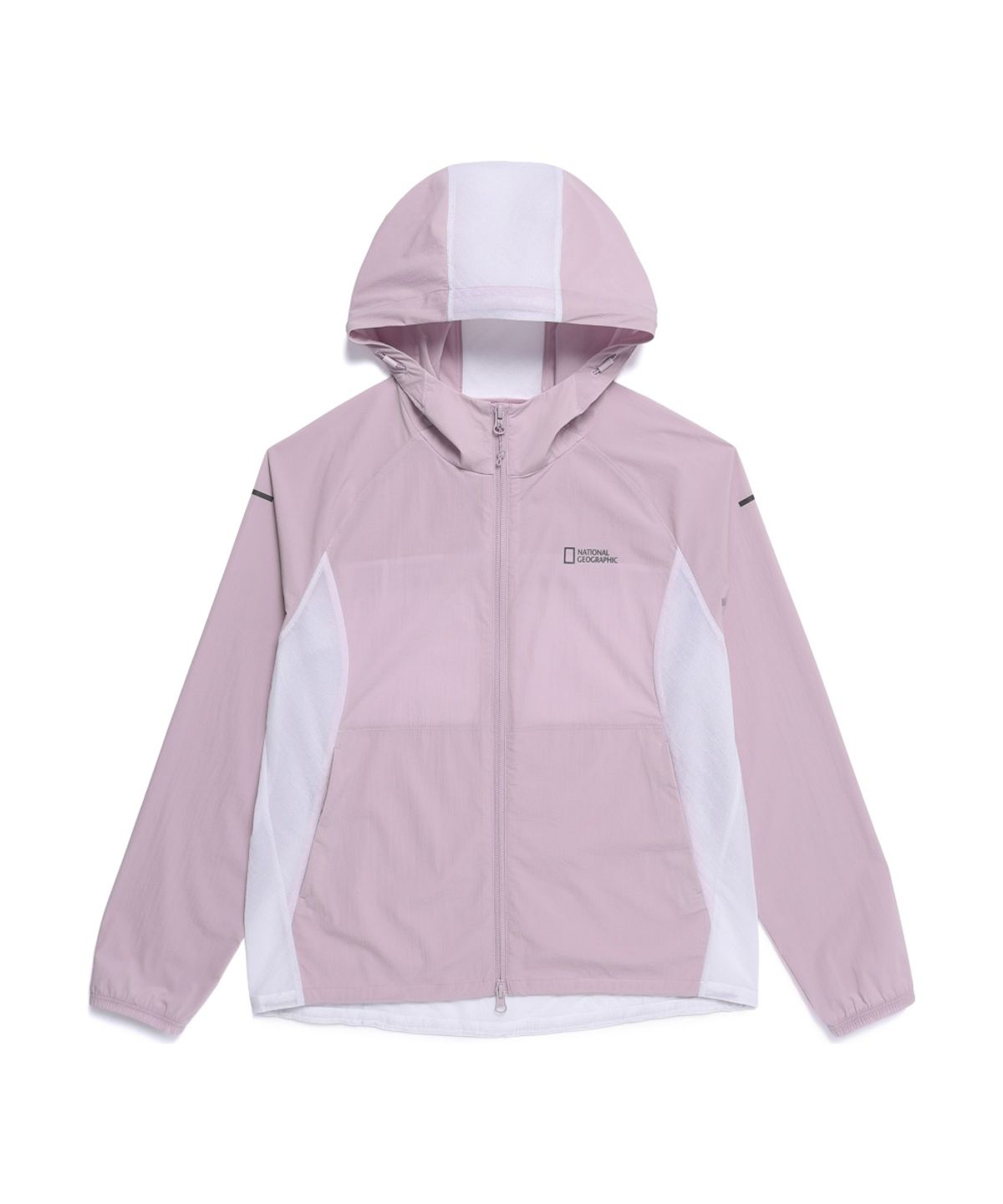 내셔널지오그래픽(NATIONALGEOGRAPHIC) N262WJP270 여성 네이쳐 메쉬그리드 후드 자켓 LAVENDER