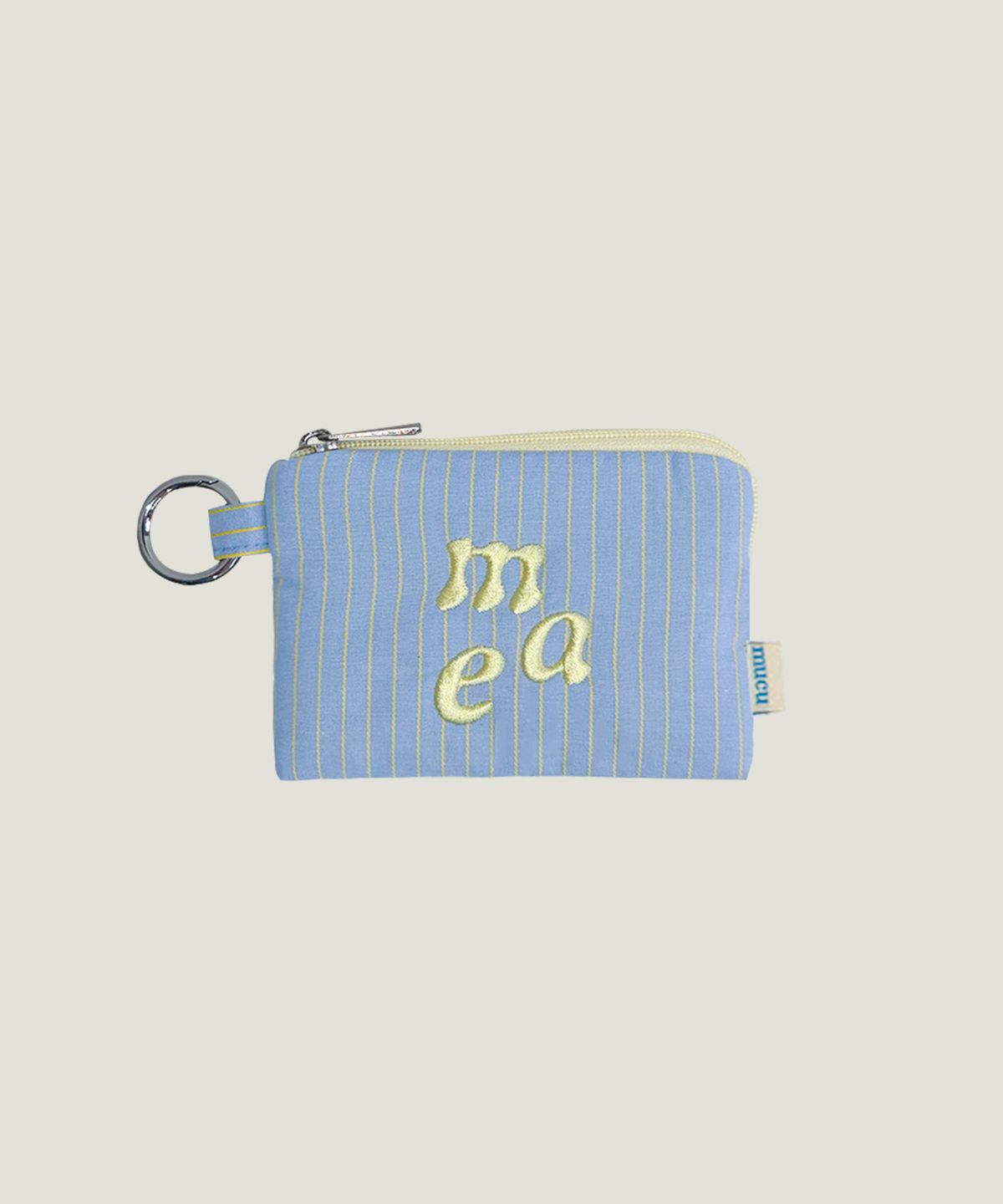 무쿠앤에보니(MUCU AND EBONY) Pier Pouch Keyring _ Light Blue