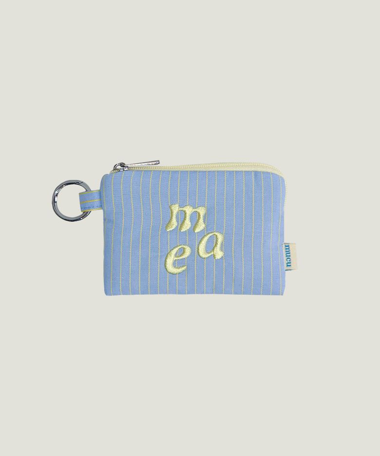 Pier Pouch Keyring _ Light Blue
