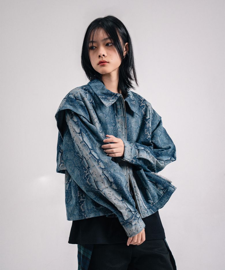 Snake Denim Jacket_C2