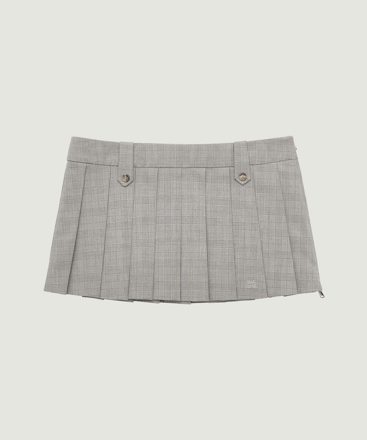 그로브(GROVE) JANELL LAYERED SKIRT (GRAY)