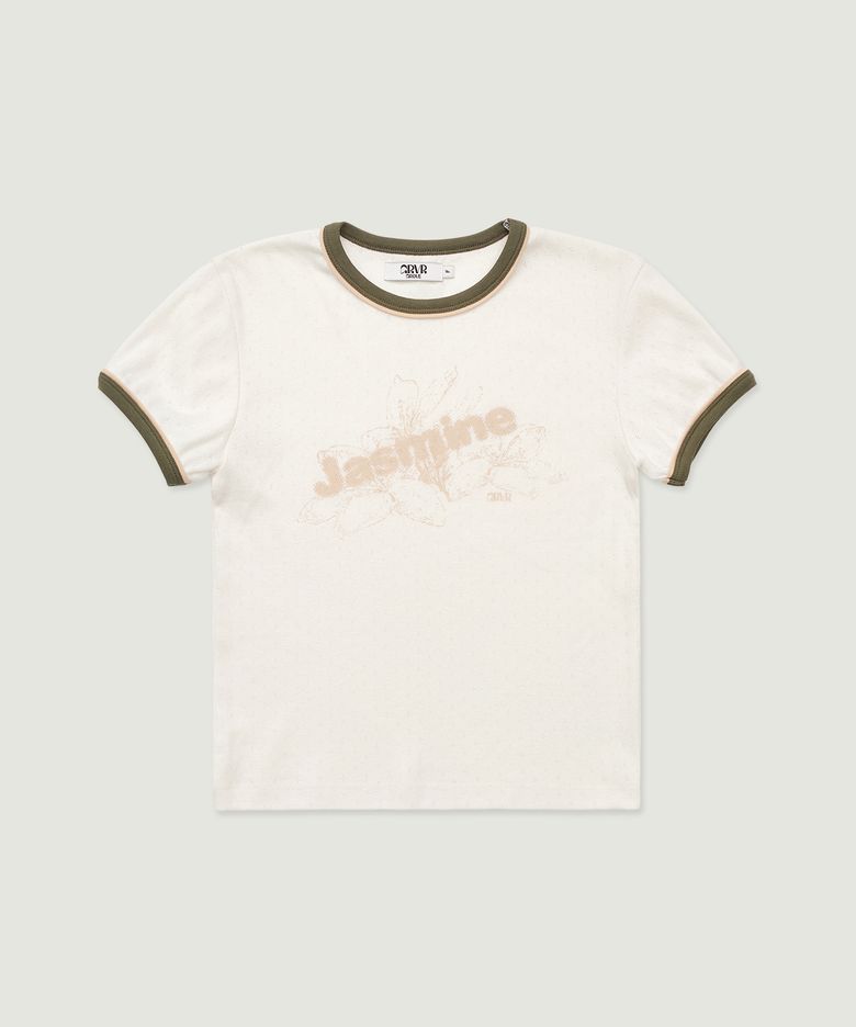 JASMINE H/S T-SHIRT (CREAM)