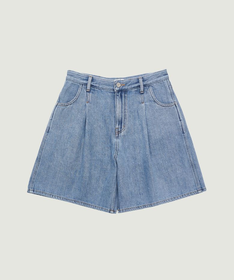 PRIM MIDI SHORTS (BLUE)