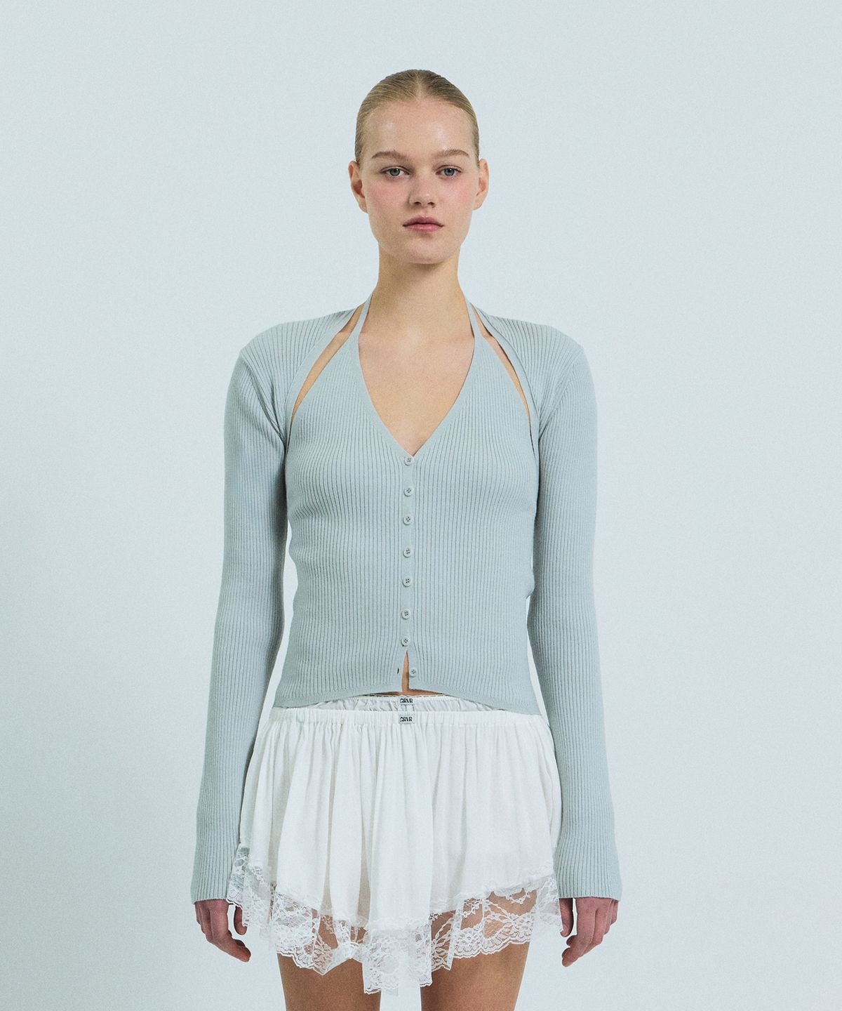 그로브(GROVE) 26SS ALINA BOLERO (LIGHT GRAY)