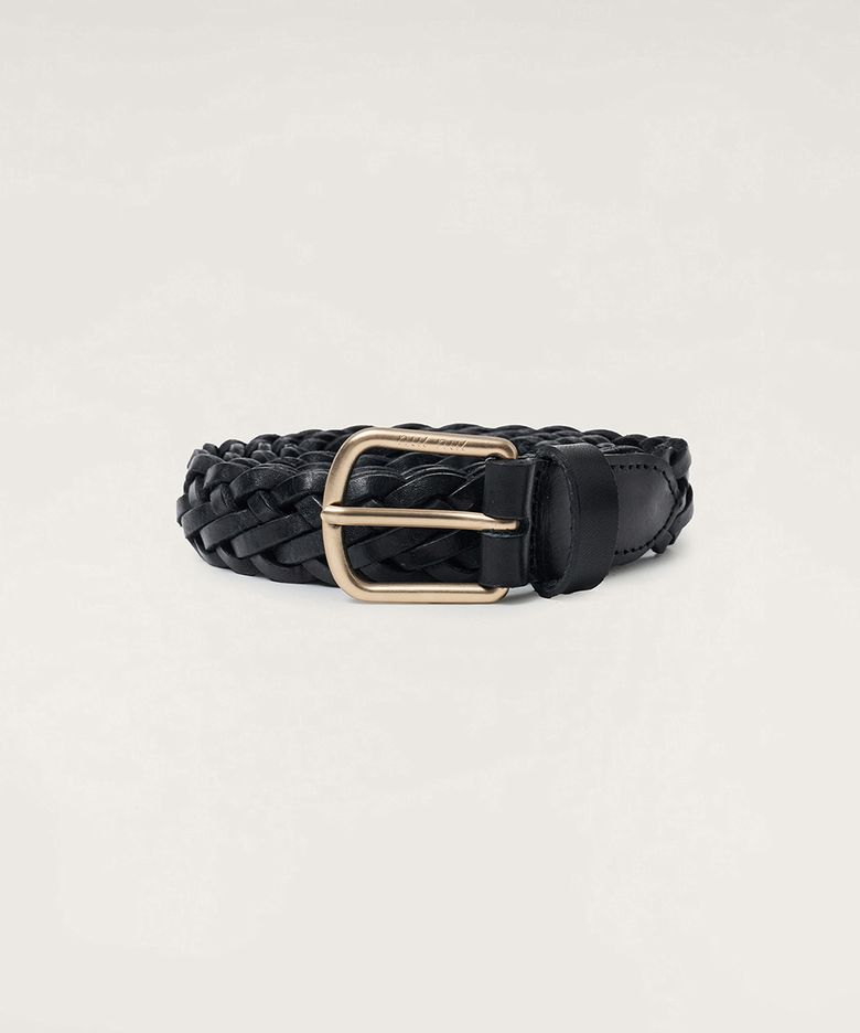 Paloma Weaving Belt - BLACK
