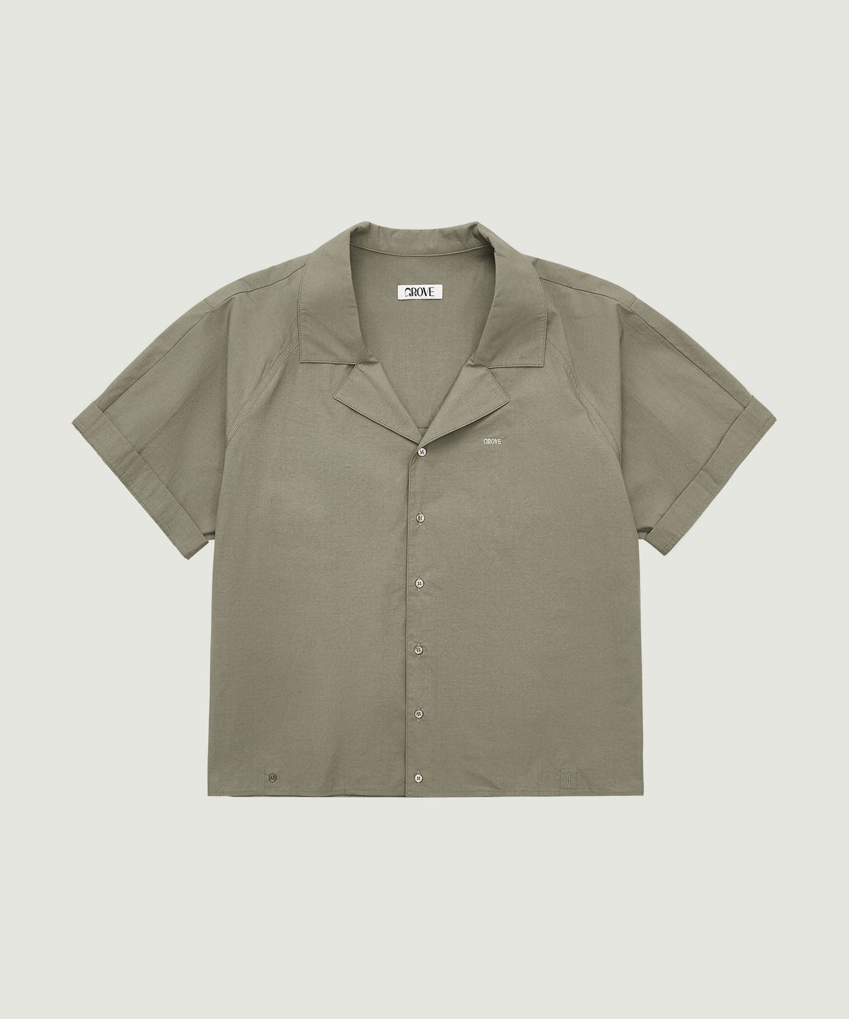 그로브(GROVE) CALIA H/S SHIRT (KHAKI)