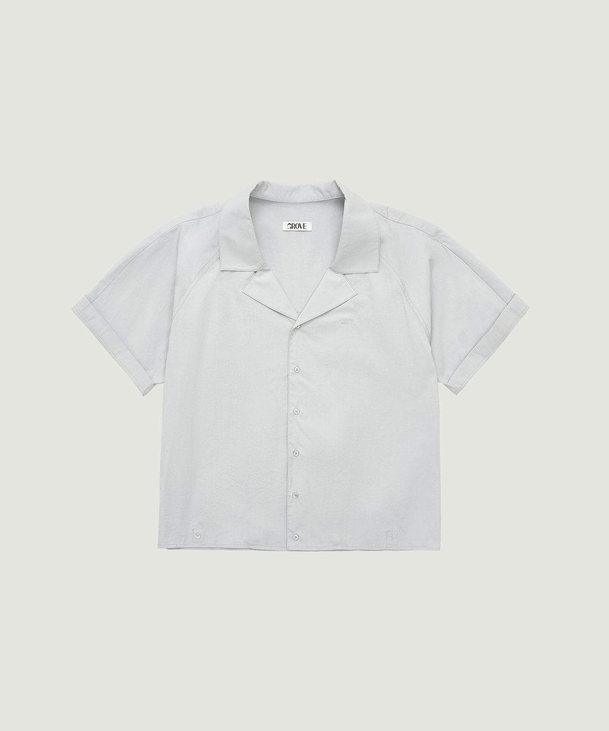 그로브(GROVE) CALIA H/S SHIRT (LIGHT GRAY)