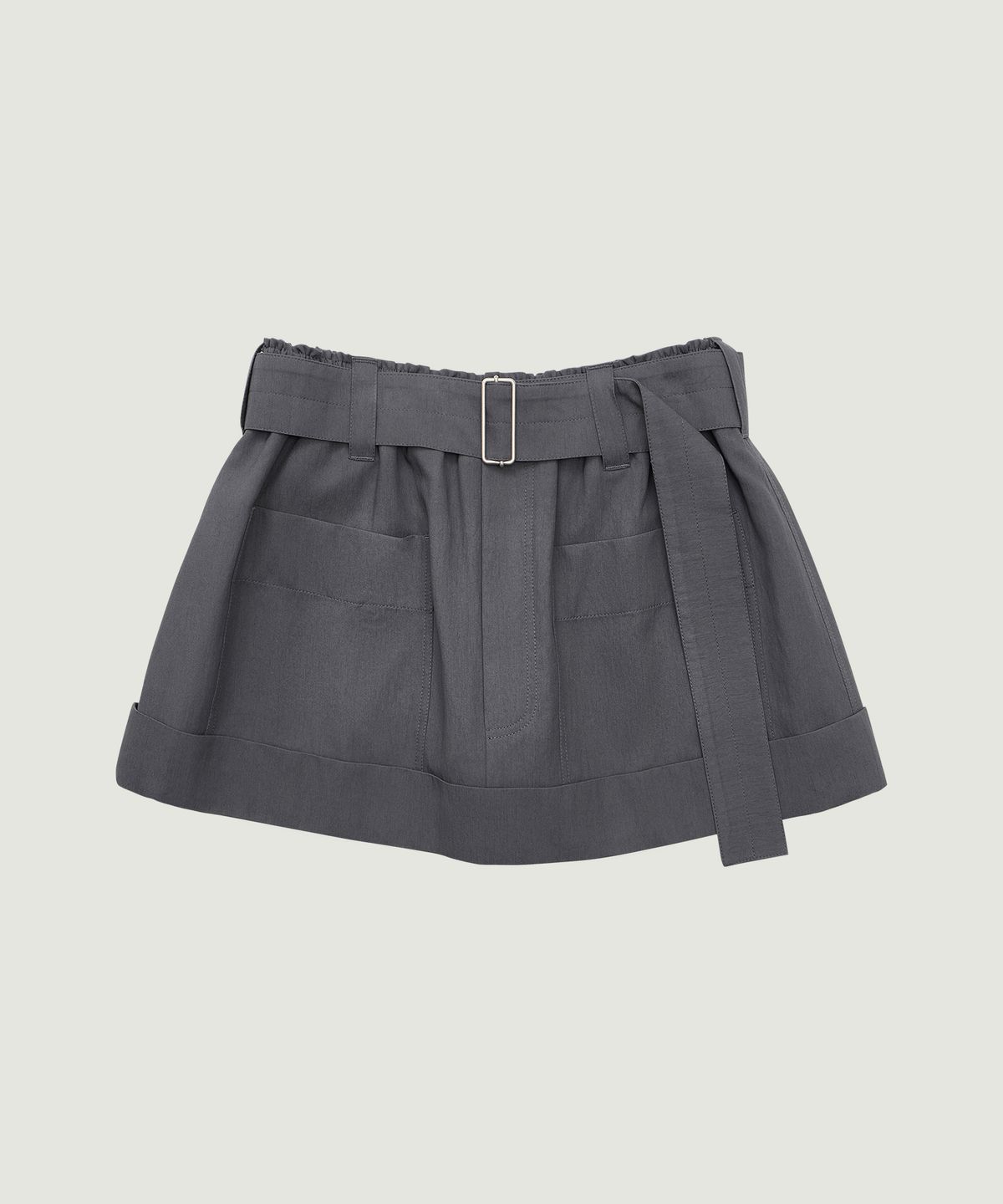 그로브(GROVE) CALIA SKIRT PANTS (CHARCOAL)