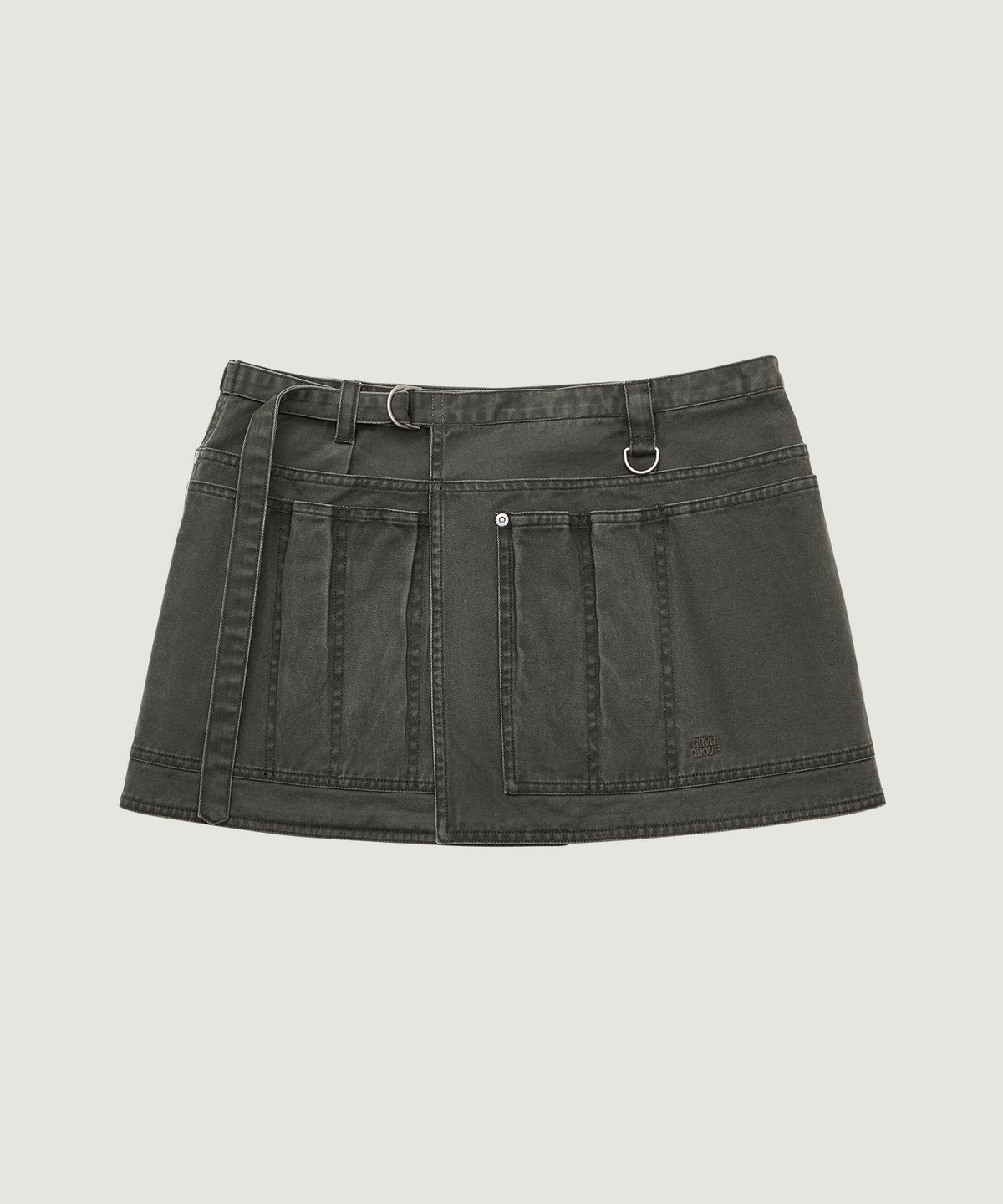 그로브(GROVE) TOVI LAYERED SKIRT (KHAKI)