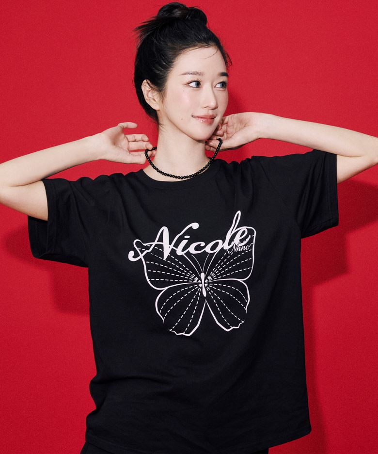 [서예지 PICK] NICOLE BUTTERFLY SLEEVE TOP_16 COLOR