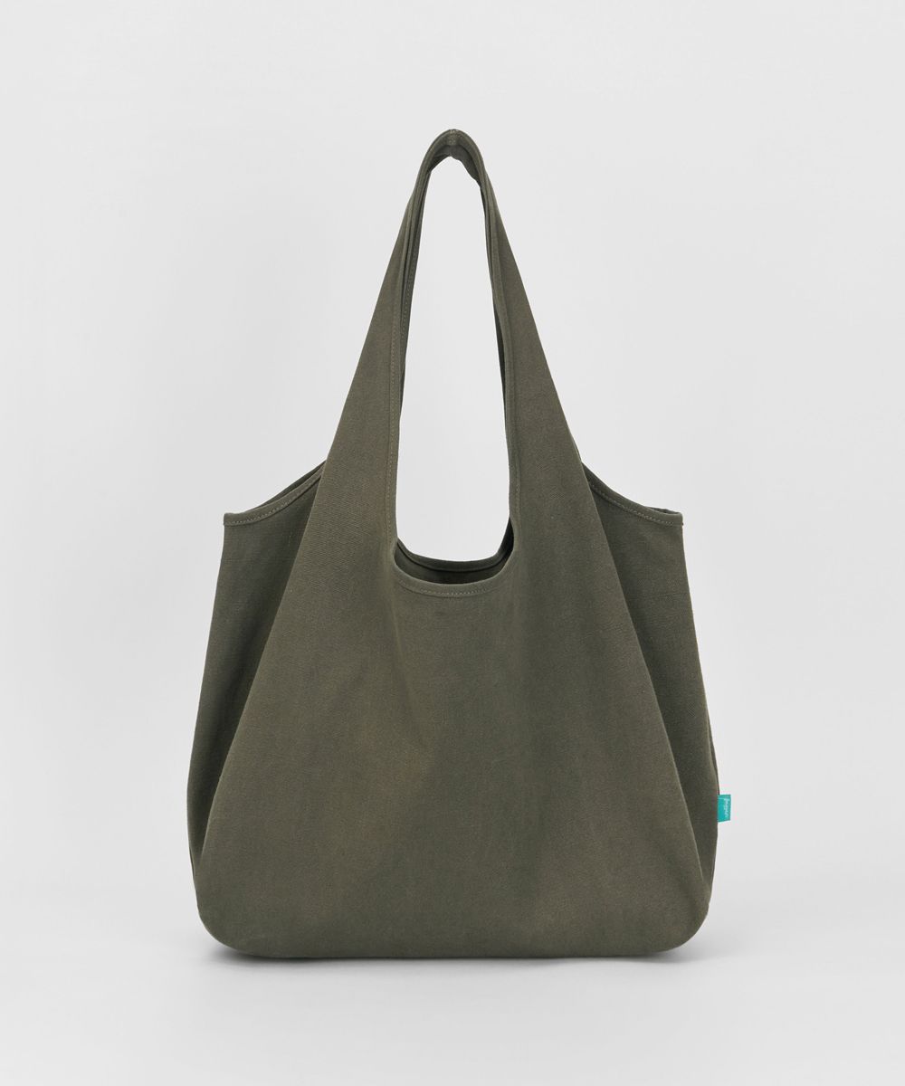 Oxford two tone tote bag BLACK source detail 56