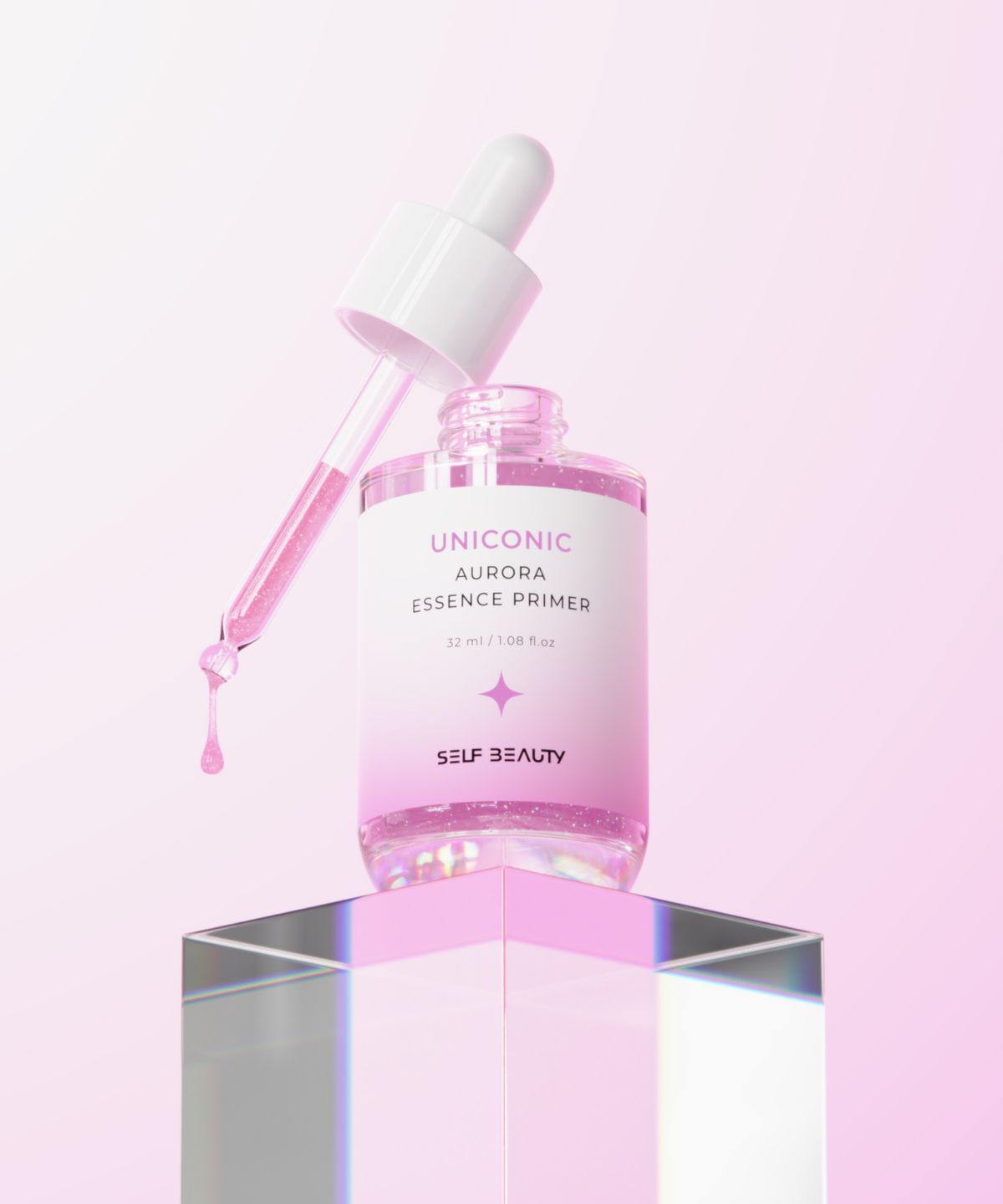 셀프뷰티(SELF BEAUTY) 유니콘 오로라 에센스 프라이머 32ml