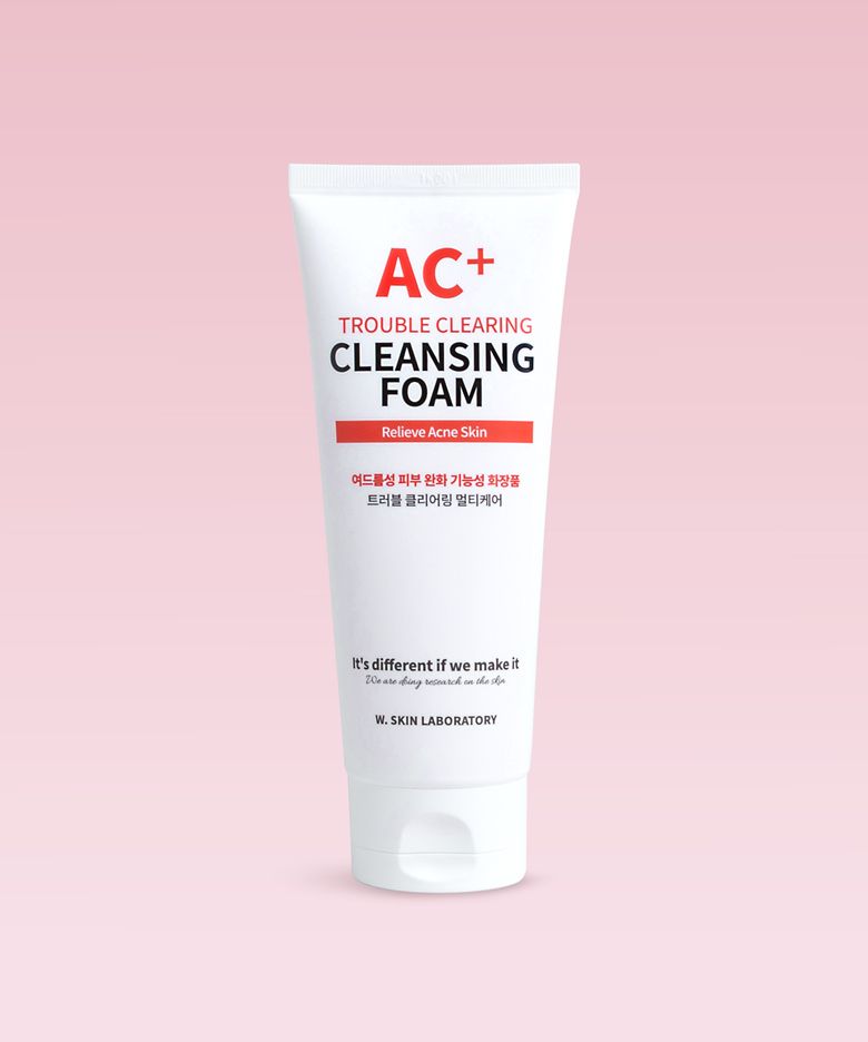 AC+ 트러블 클리어링 기능성 클렌징폼