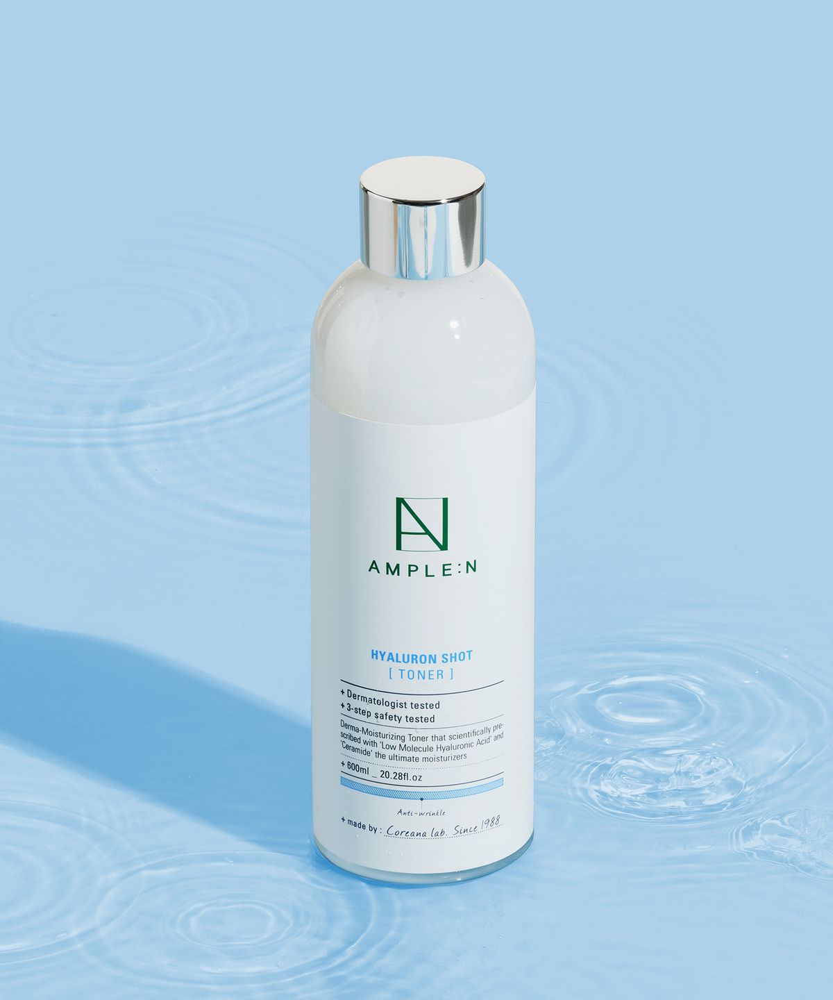 앰플엔(AMPLEN) 앰플엔 히알루론샷 토너 대용량 600ml