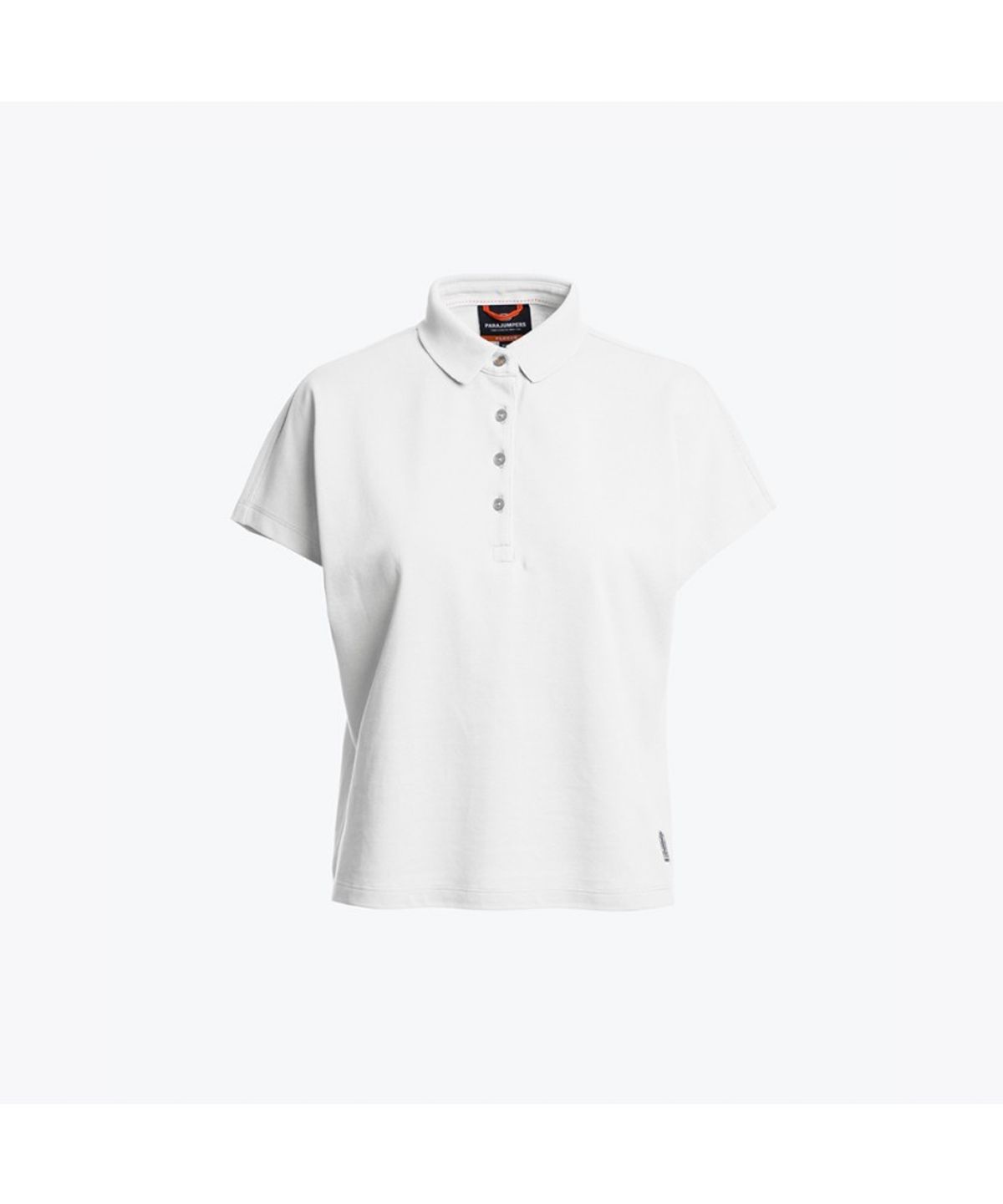 파라점퍼스(PARA JUMPERS) 여성 피케 폴로 셔츠 알리야-Star White (26SMPWPORQ34PJ0290)