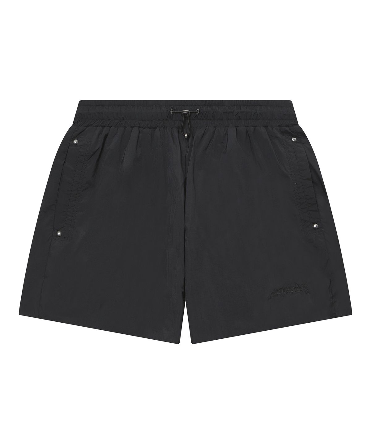 슈퍼드라이(SUPERDRY) 우먼스 글로시 나일론 숏팬츠 블랙 SDFLTCQ56BLK