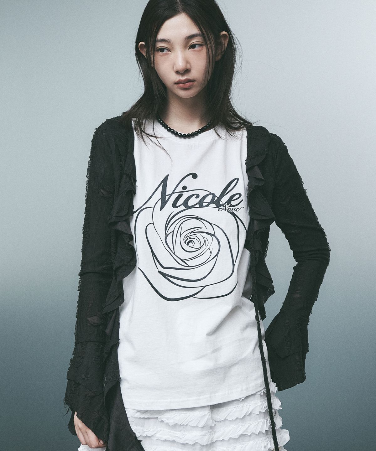 닉앤니콜(NICK&NICOLE) NICOLE ROSE SLEEVE TOP_17 COLOR