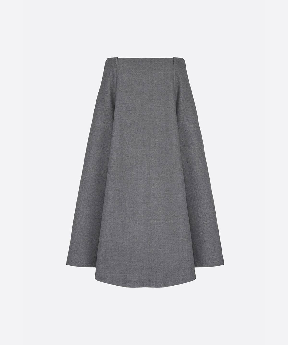 엘시 아일랜드(ELCY ISLAND) Grace Signature A-line Skirt (GRAY)