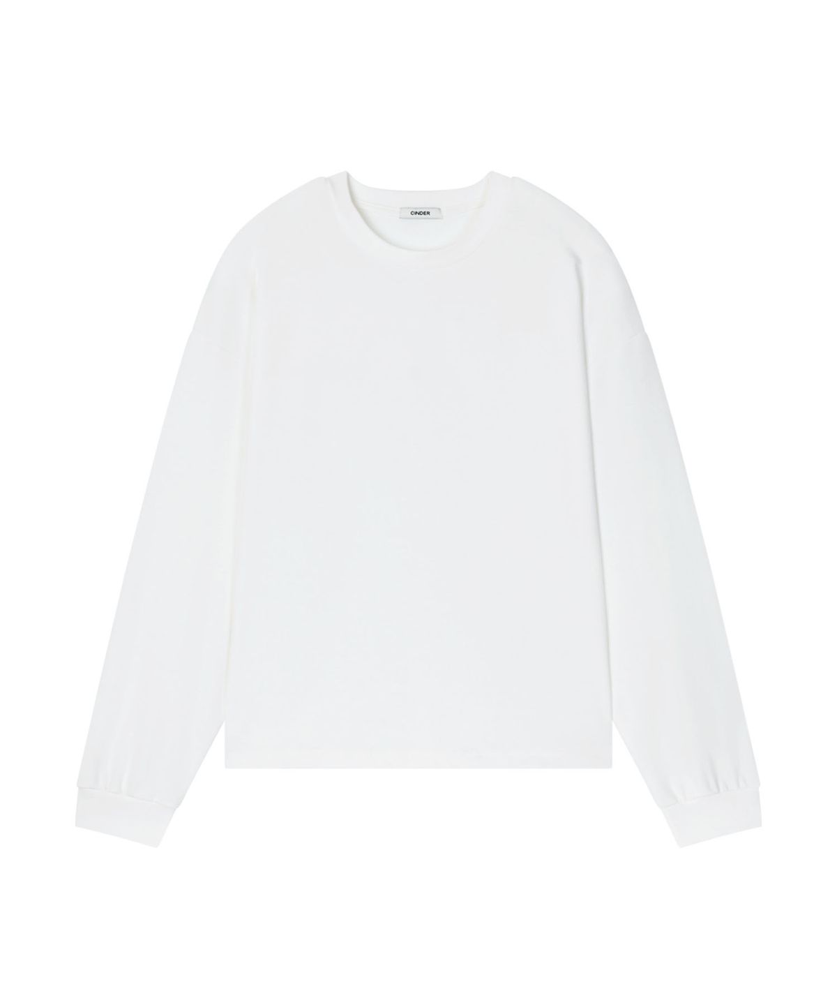 신더(CINDER) VINTAGE FADED LONG SLEEVE - OFF WHITE