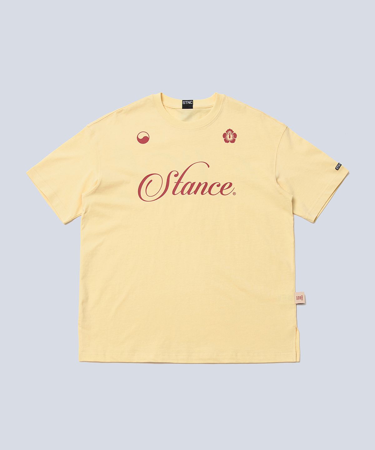 스텐스 서울(STANCE SEOUL) VICTORY BLOOM SEASON TOP (LIGHT YELLOW)