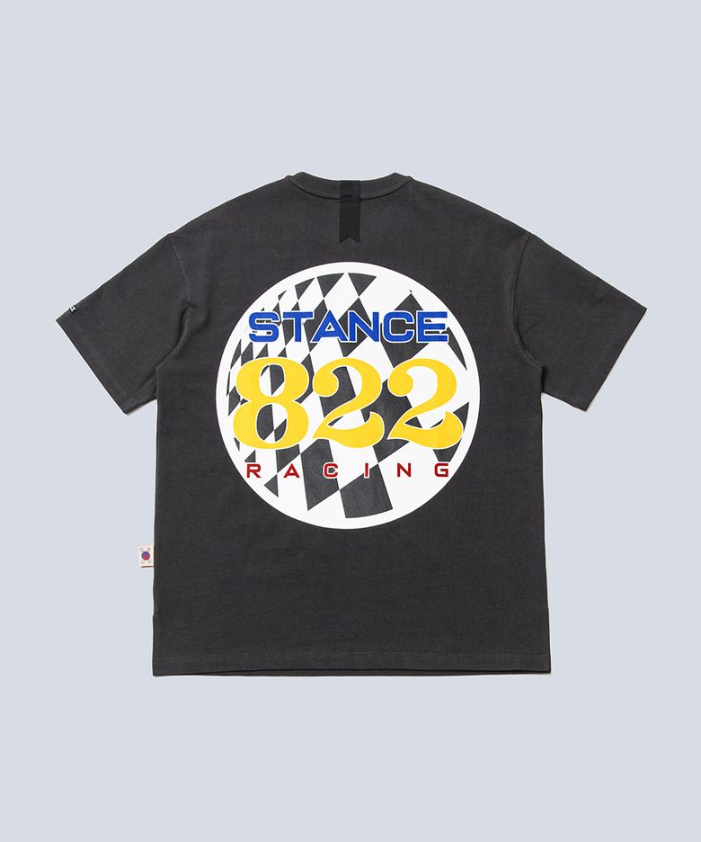 822 RACING SEASON TOP (CHARCOAL)