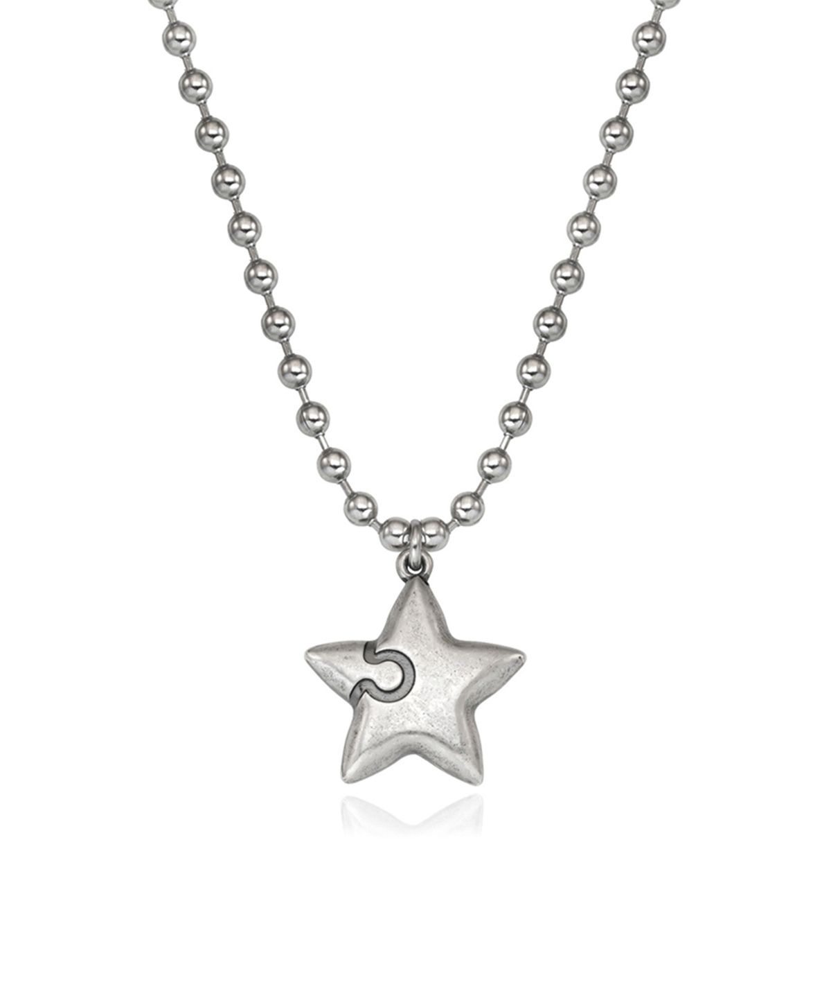 키이비(KIIBI) vintage star symbol necklace silver
