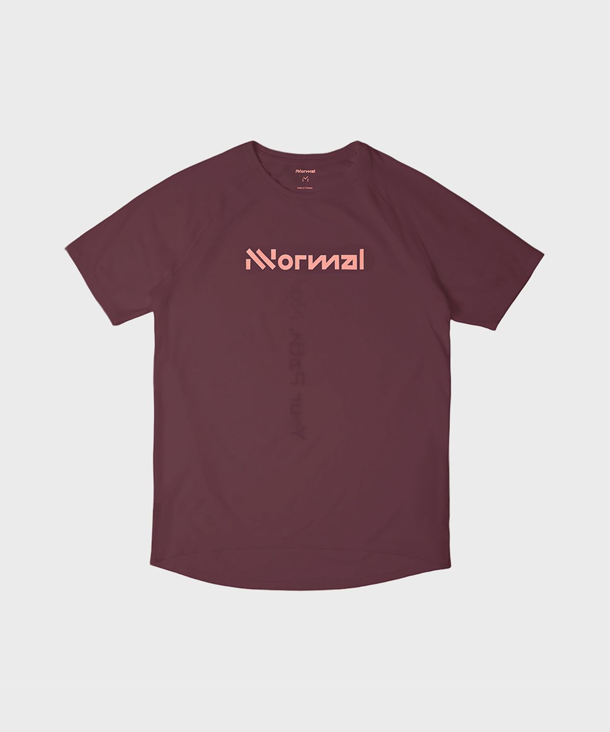 노말(NNORMAL) 레이스 티셔츠 버건디 / NC2TS1M-003