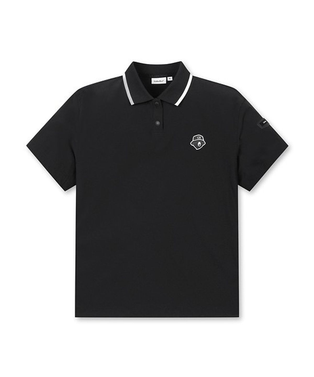 골든베어(GOLDEN BEAR) (W) Stretch Woven Collar Pullover G5TAM26101BKX