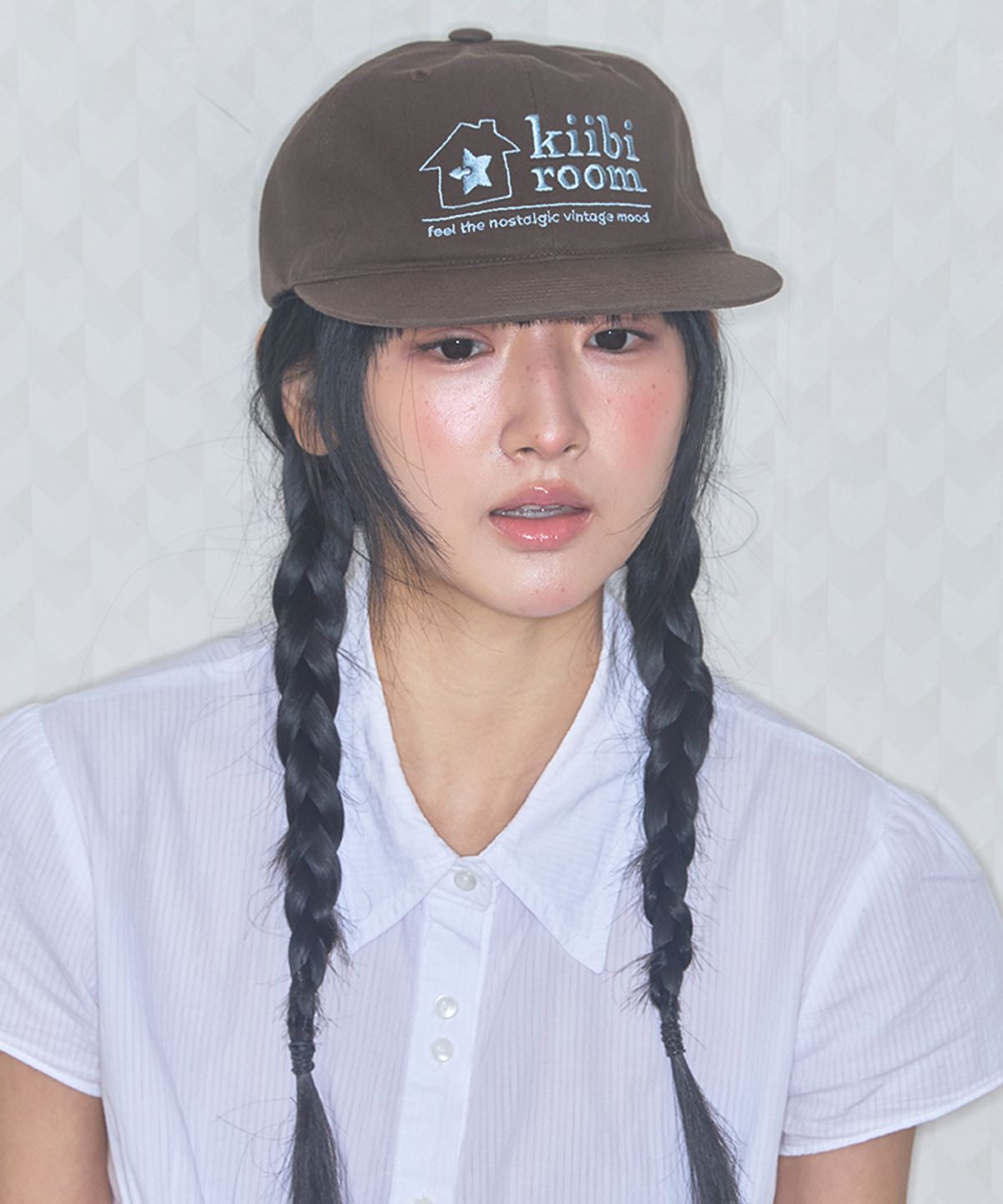 키이비(KIIBI) vintage room cap brown