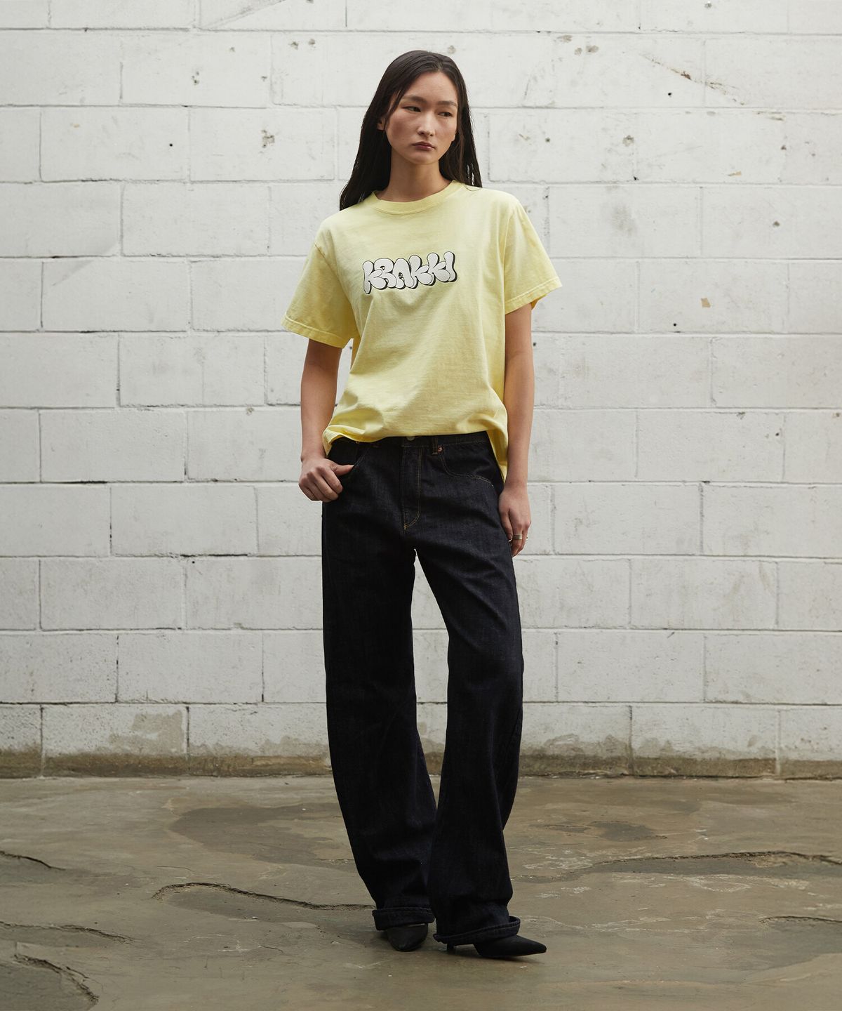 크래키(KRAKKI) [Women] Engineered Denim_Indigo [KR265PWN431]